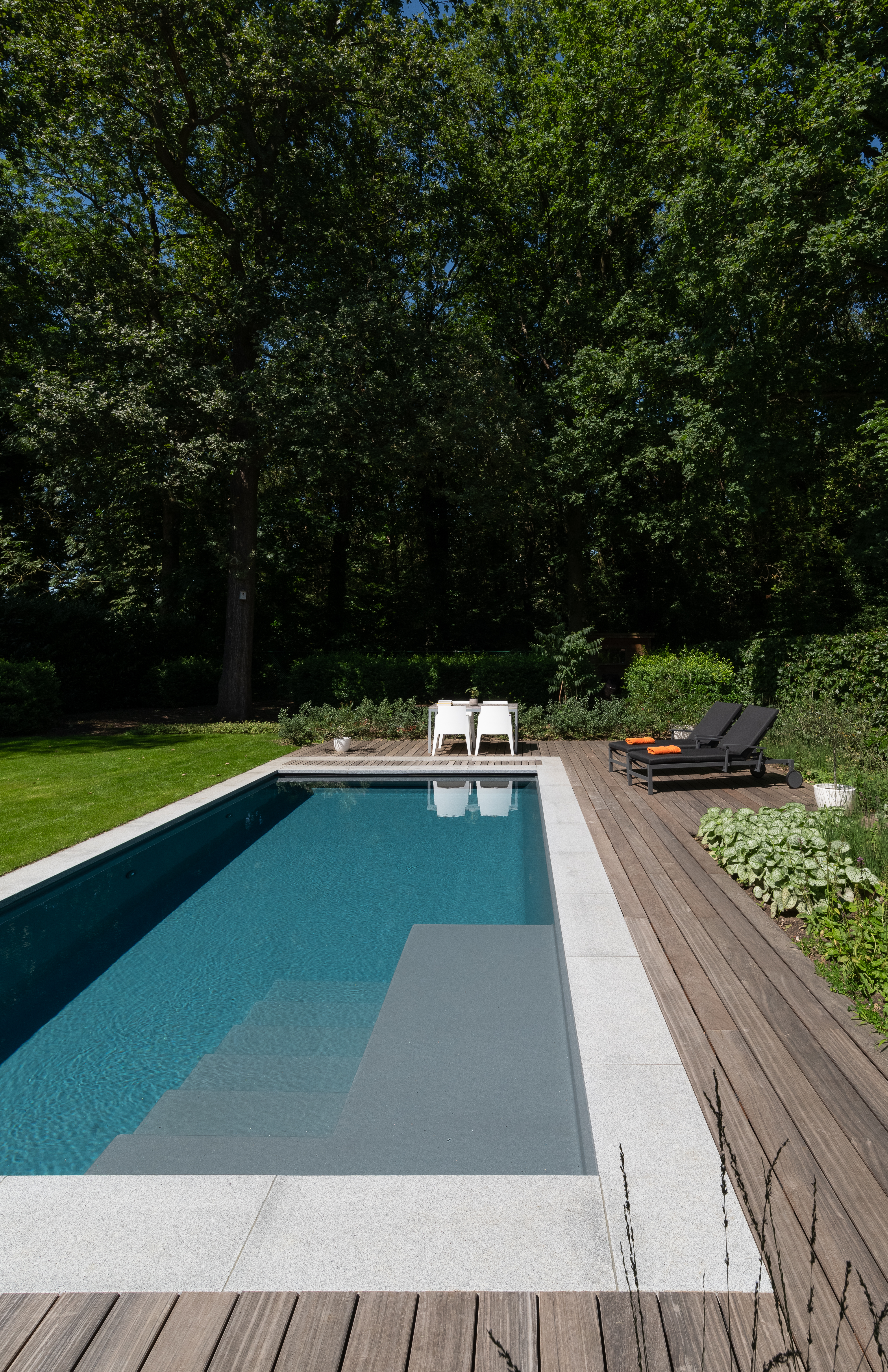 FotoModern zwembad met sportieve uitstraling